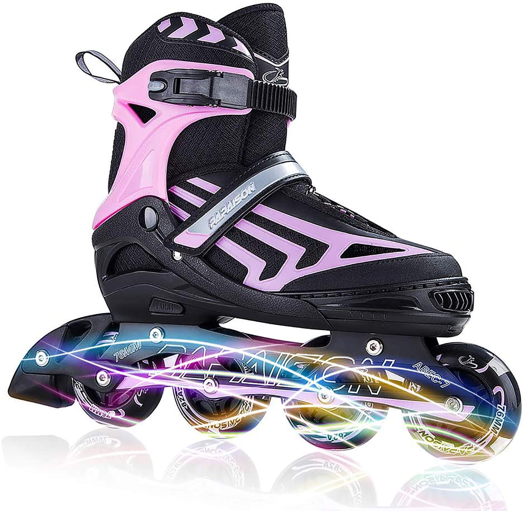 Buy ITurnGlow Adjustable Inline Skates for Kids and Adults, Roller