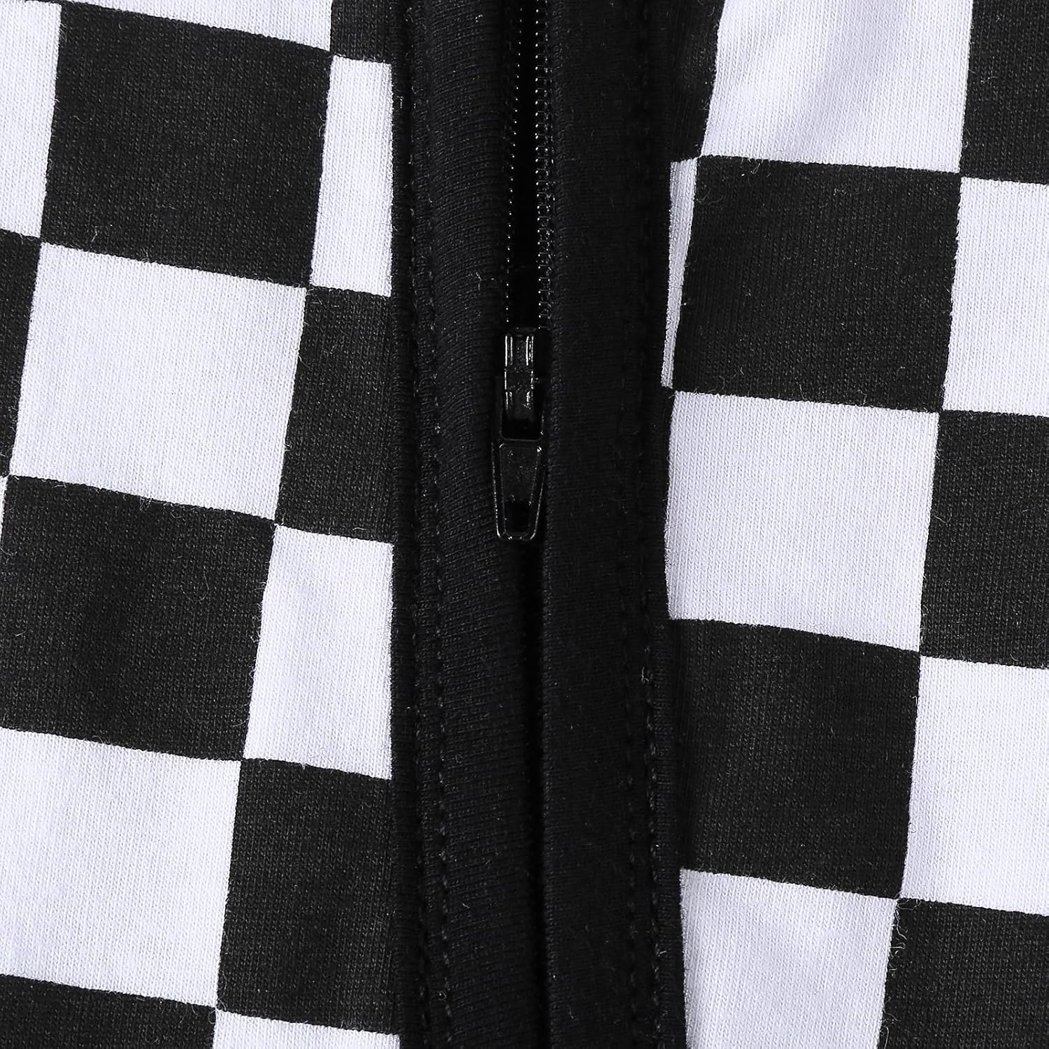 Newborn Boy Outfits Checkered Jumpsuit Long Sleeve Zipper Romper Plaid Bodysuit Fall Winter One Piece Outfit - Image 5