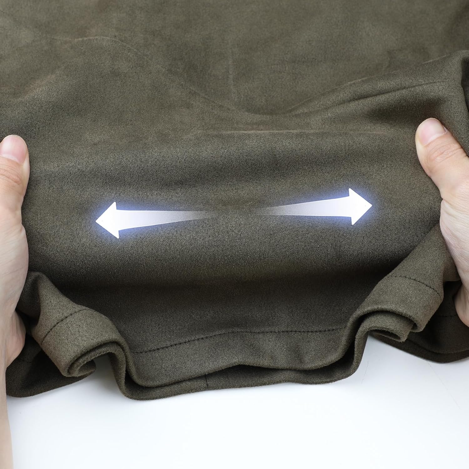 SEAFORM Women's Faux Suede Mini Skirt Fall Winter Bodycon Short Skirts High Waist Trendy Pencil Skirt for Women - Image 6