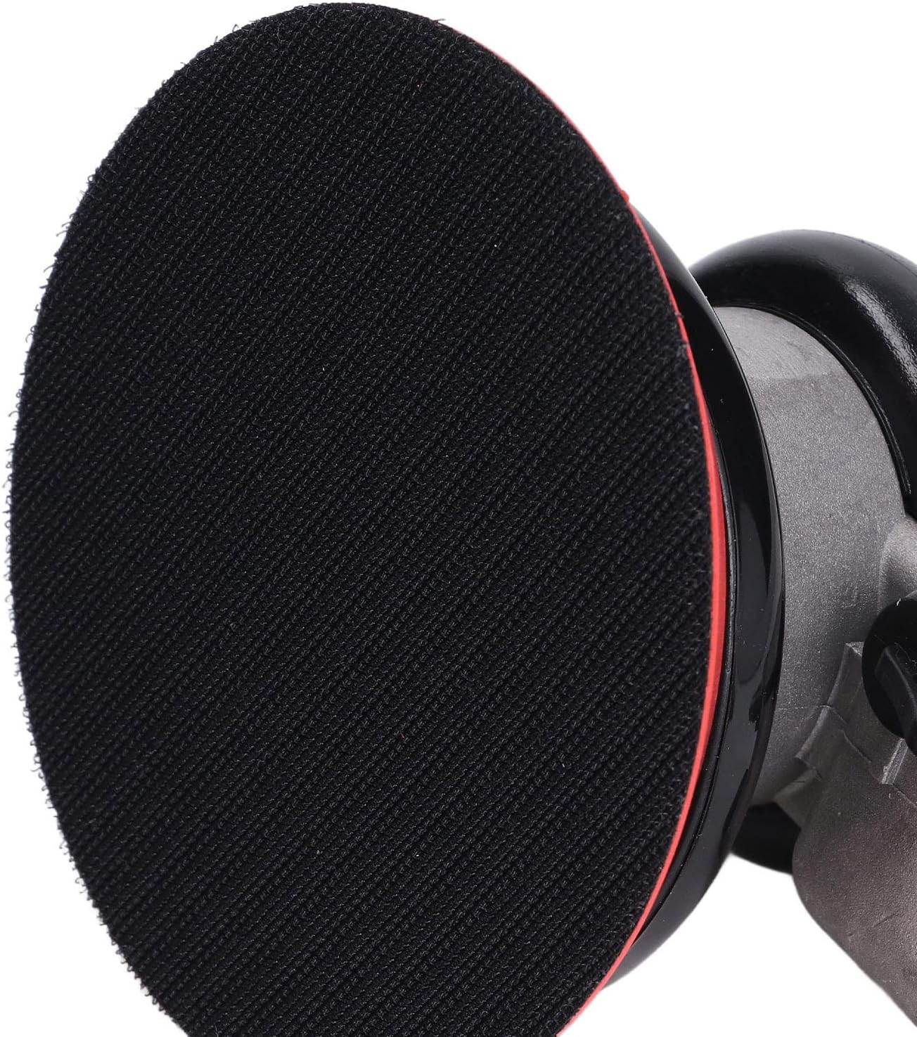 Pneumatic Sander Aluminum Alloy Made, Air Sanding Machine for Car Beauty and Wood Polishing, with Stepless Speed Regulation and Sandpaper Replacement