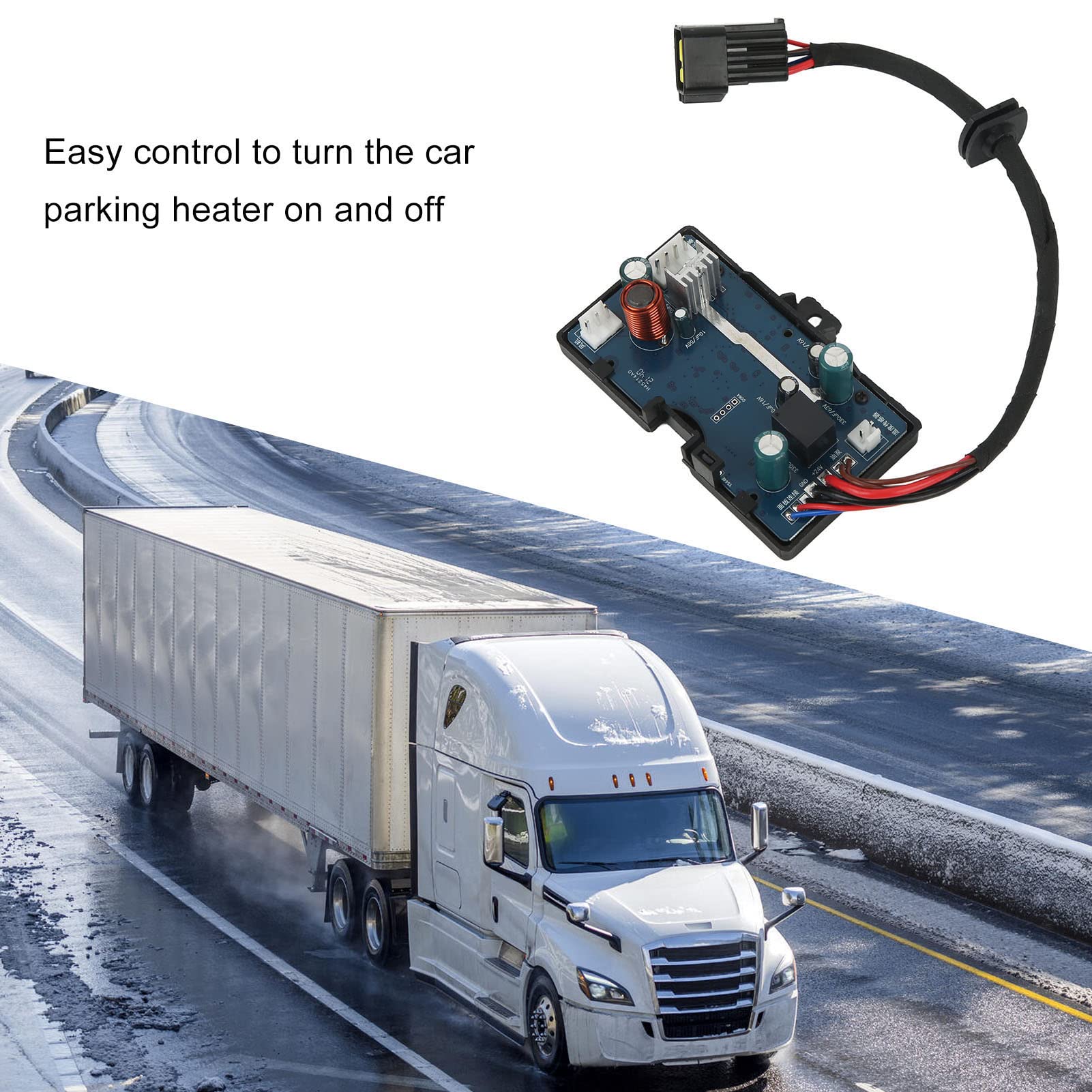 Diesel Heater, Wear-Resistant ABS Parking Heater Controller Plug and Play,  Suitable for 12 V 5 KW 8 KW Air Heaters : Amazon.de: Automotive