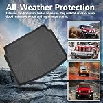 Tapis de sol Liner de fret personnalisé pour Compass Jeep 2017-2023 2024 2025 2026 Accessoires TPE Tous les temps Linges de sol tapis de coffre avec dossier tapis lourd de service d'hiver durable