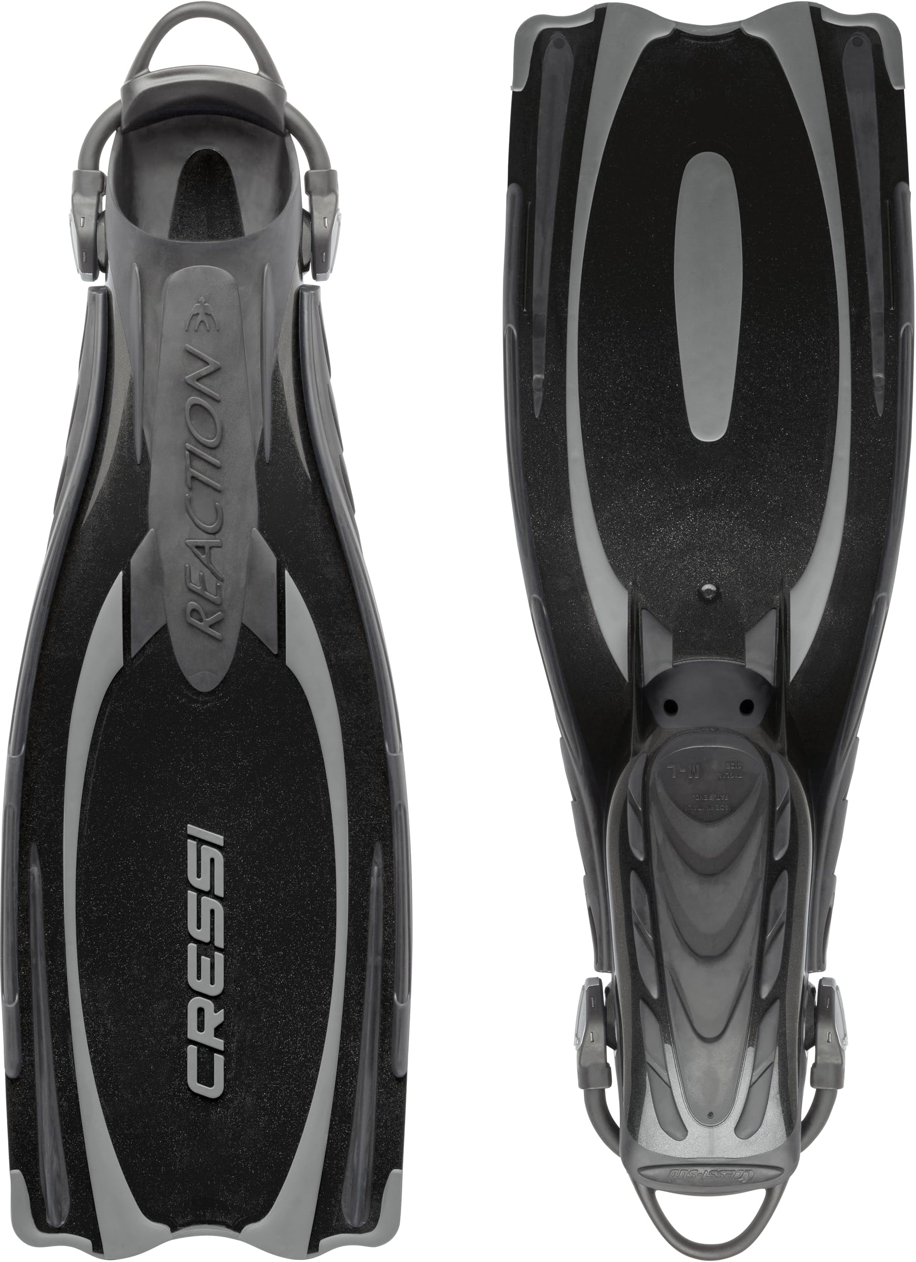 Cressi Reaction EBS Fins - Hochleistungstauchflossen mit EBS Strap