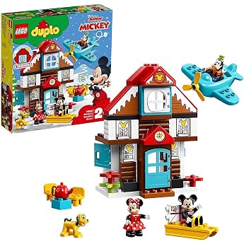 LEGO Duplo Mickey and Minnie Holiday House 10889 Blocks Toy Girl
