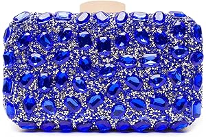 Women's Rhinestone Evening Glitz Clutch Bag