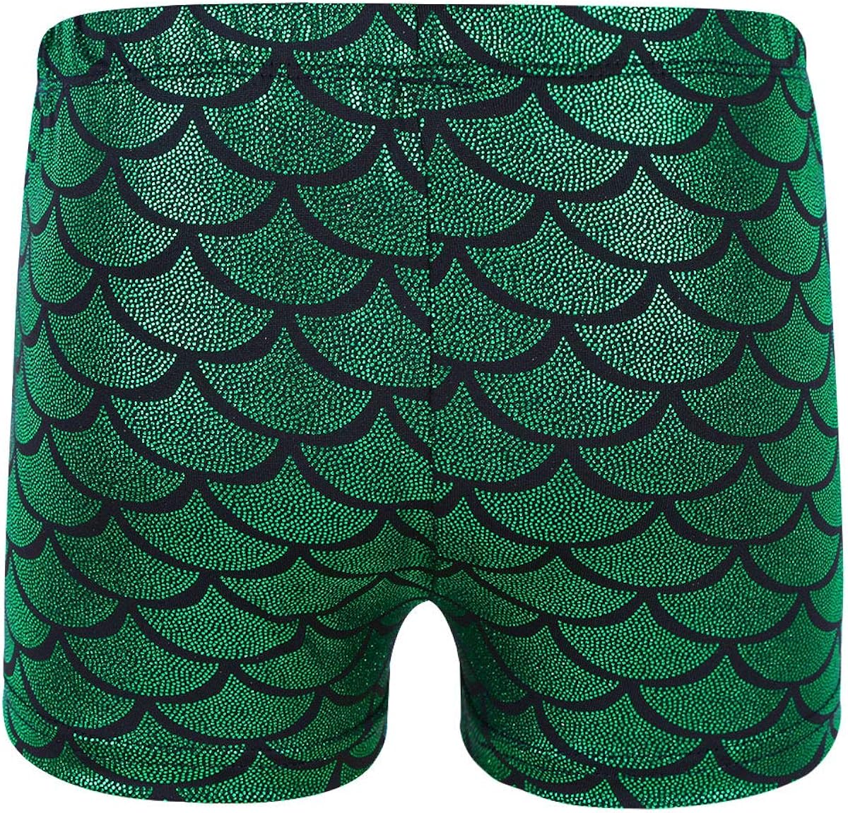 iEFiEL Kids Girls Sparkle Gymnastic Ballet Dance Booty Shorts Activewear Gym for Sports Cycling Running Shorts Green 3-4 : Clothing, Shoes & Jewelry