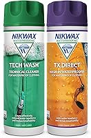 Vista 1 de Nikwax Dúo-Pack de limpieza e impermeabilización para ropa impermeable