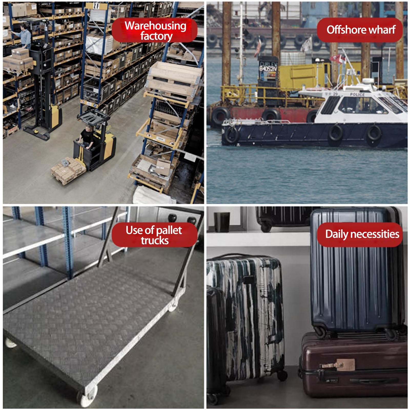 Ruedas giratorias de 6 Pulgadas, para carros de Trabajo Pesado, para Patas de Muebles, Juego de 4, con Bloqueo, Resistentes, Fuerte Efecto de Soporte de Carga (fijas y giratorias, 5 Pulgadas