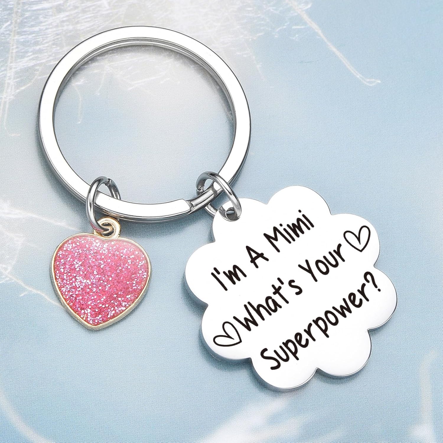 Mimi Thank You Gifts For Grandmother Birthday Jewelry Form Grandchildren For Grandma Keychain - Image 4
