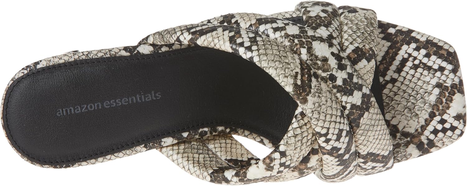 Amazon Essentials Women's Crossover Heeled Sandal with Padded Straps and Memory Foam Insole - Image 5