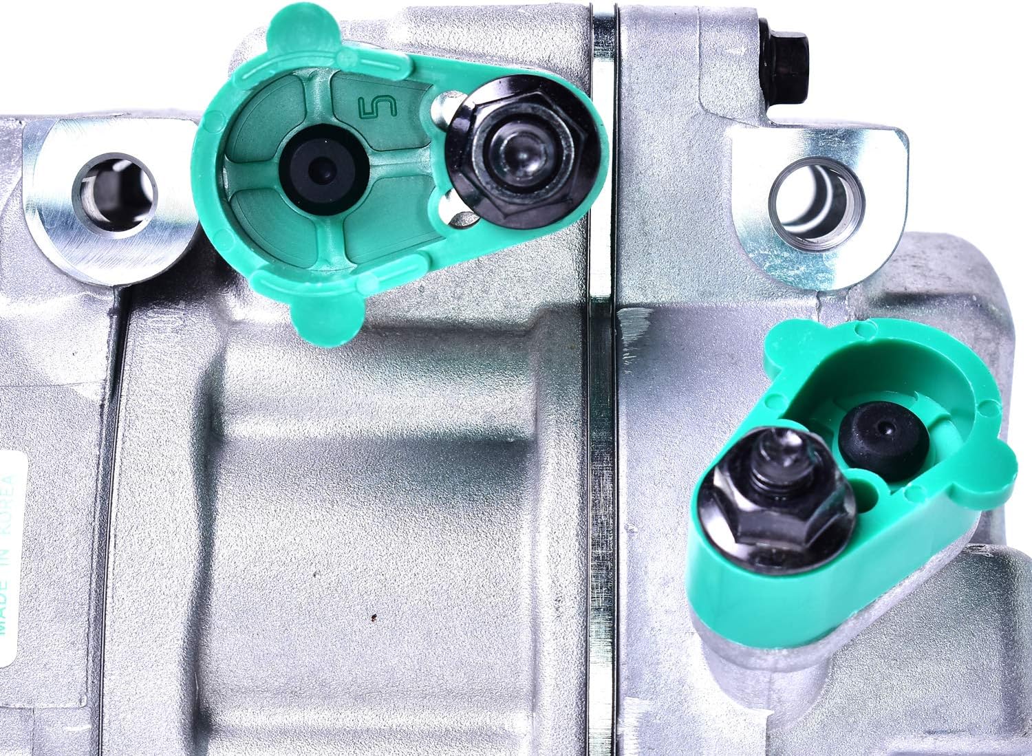 Mando 10A1446 AC Compressor with Clutch Original Equipment (Pre-filled Oil)