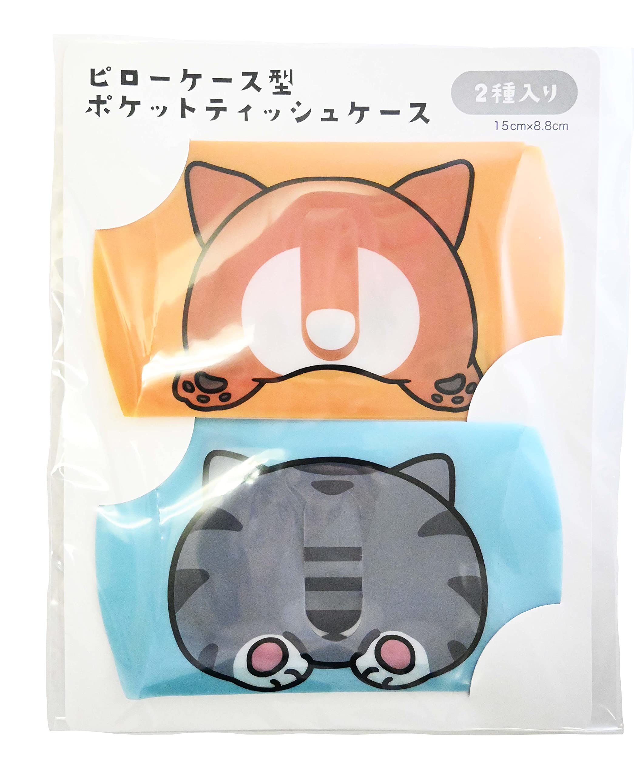 Amazon｜ピローケース型ティッシュケース ポケットティッシュ用