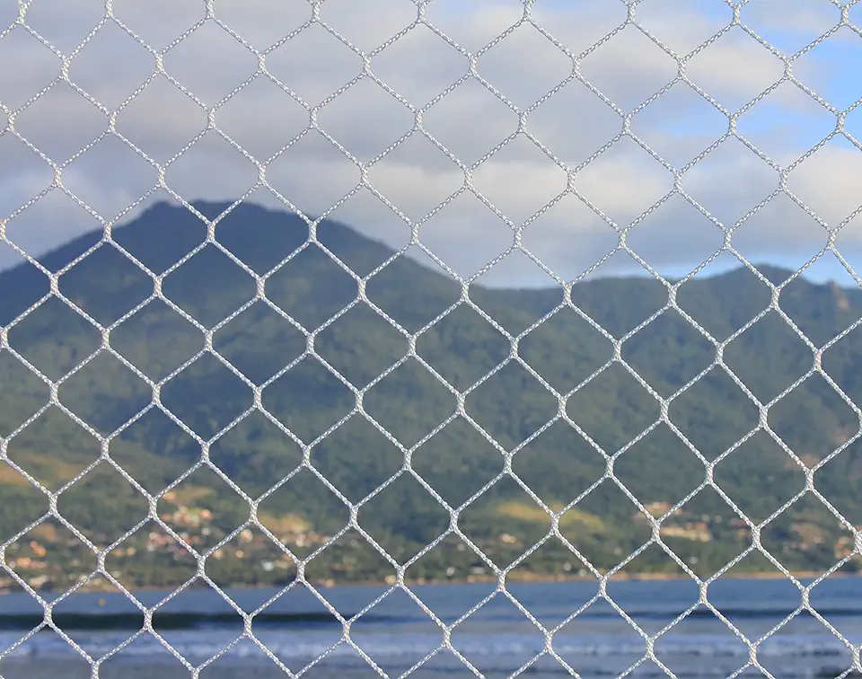 Kit Rede/Tela De Proteção Branca - 34,30M2