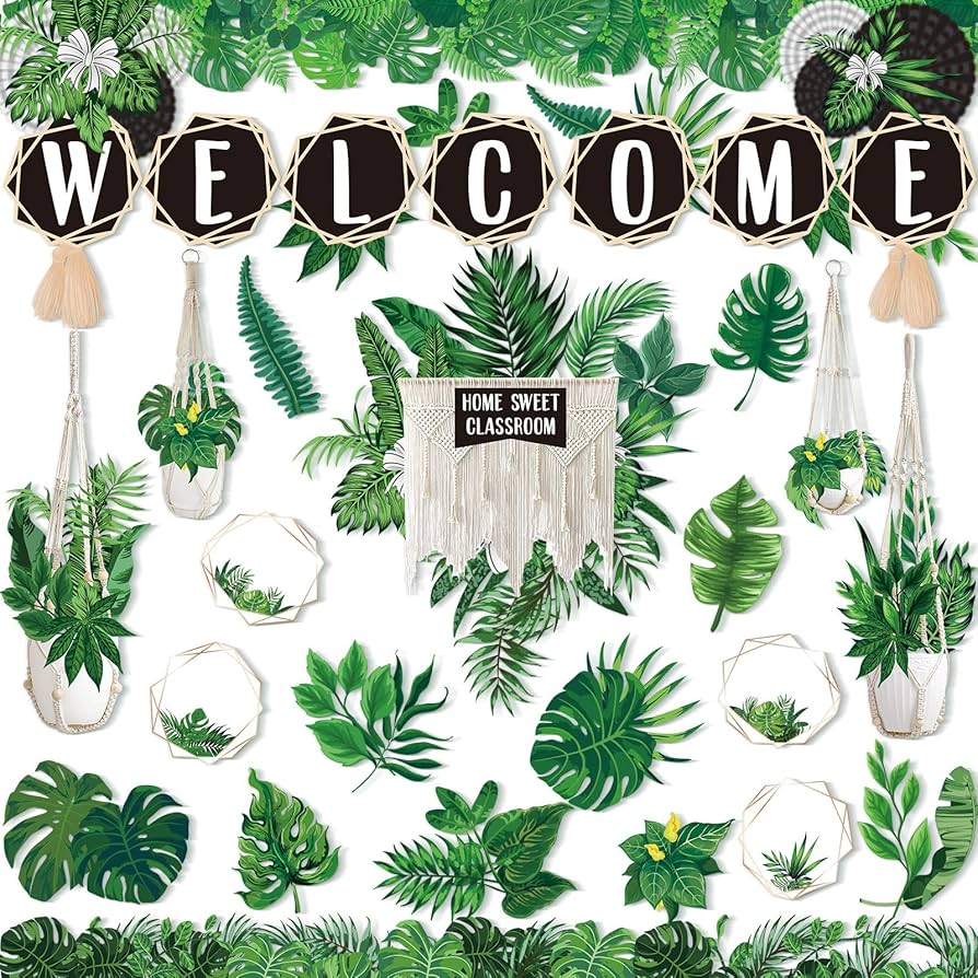 amazon-com-simply-124-pcs-boho-classroom-decor-plant-themed-classroom-decor-welcome-bulletin-board-set-home-sweet-classroom-macrame-header-bulletin-board-hexagons-cutouts-leaf-border-trims-for-classroom-calendar-office for Boho Classroom Decor Free Printable Amazon.com: Simply 124 Pcs Boho Classroom Decor Plant Themed Classroom Decor Welcome Bulletin Board Set Home Sweet Classroom Macrame Header Bulletin Board Hexagons Cutouts Leaf Border Trims for Classroom Calendar : Office for Boho Classroom Decor Free Printable