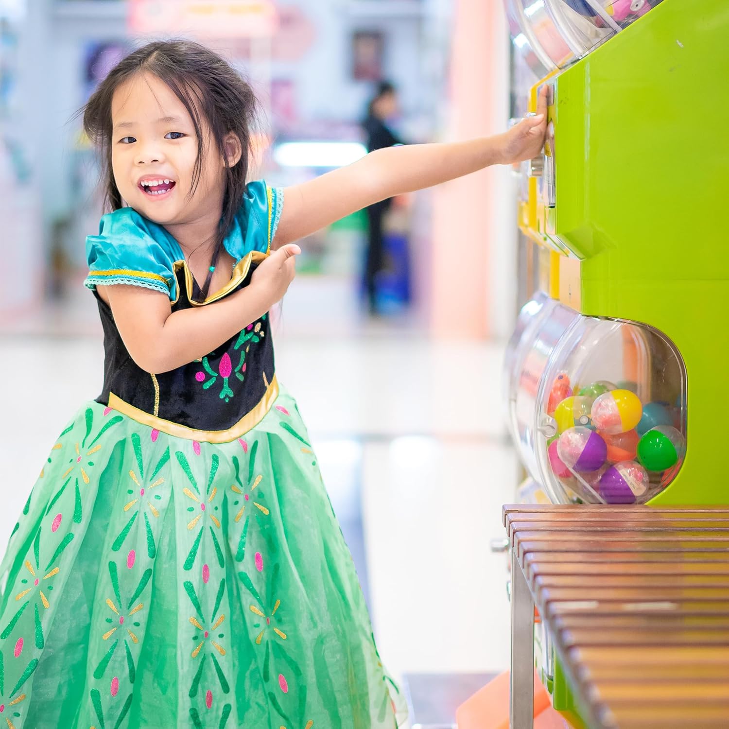 Princess Costumes for Girls Cosplay Halloween Christmas Birthday Party Dress Up 3-10Y - Image 5