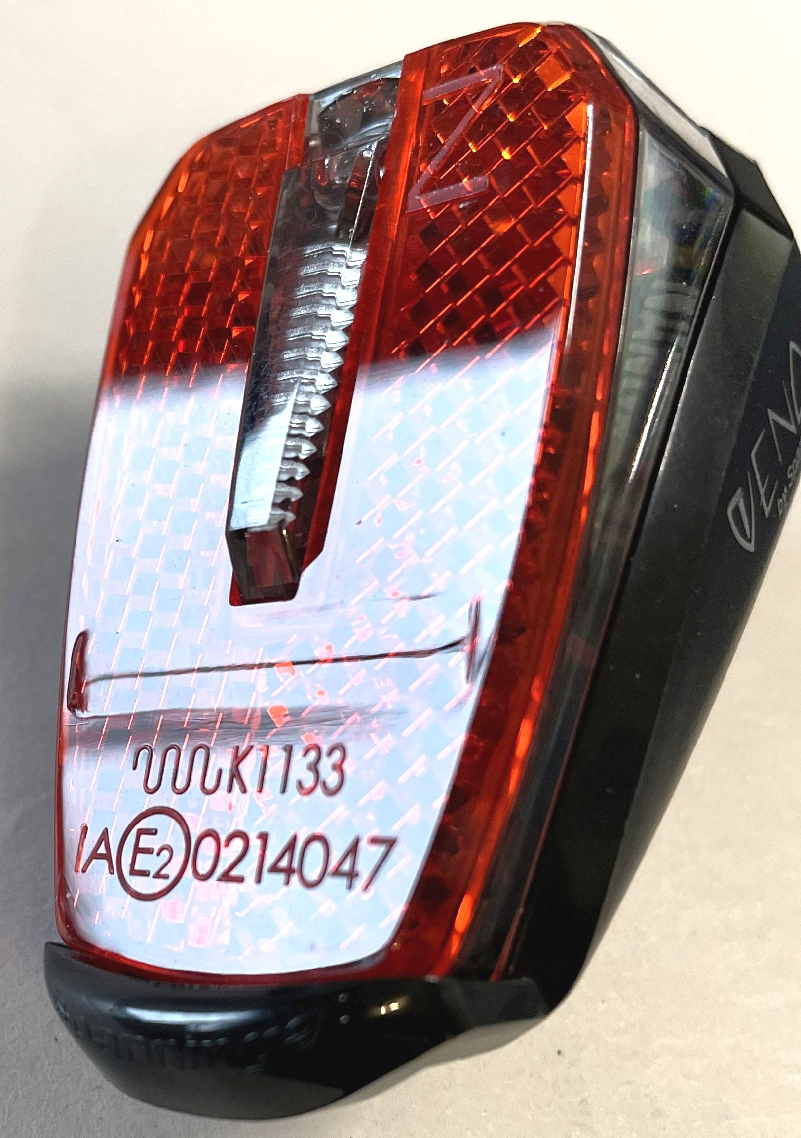 Feu Arrière Vélo SPANNINGA NR9 XB Rétro Avec Piles - 120 Heures D'autonomie