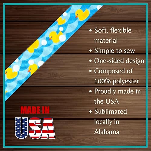 Miniatura 5 de Country Brook Design - Cinta de grogrén Just Ducky (78 pulgadas, 2 yardas)