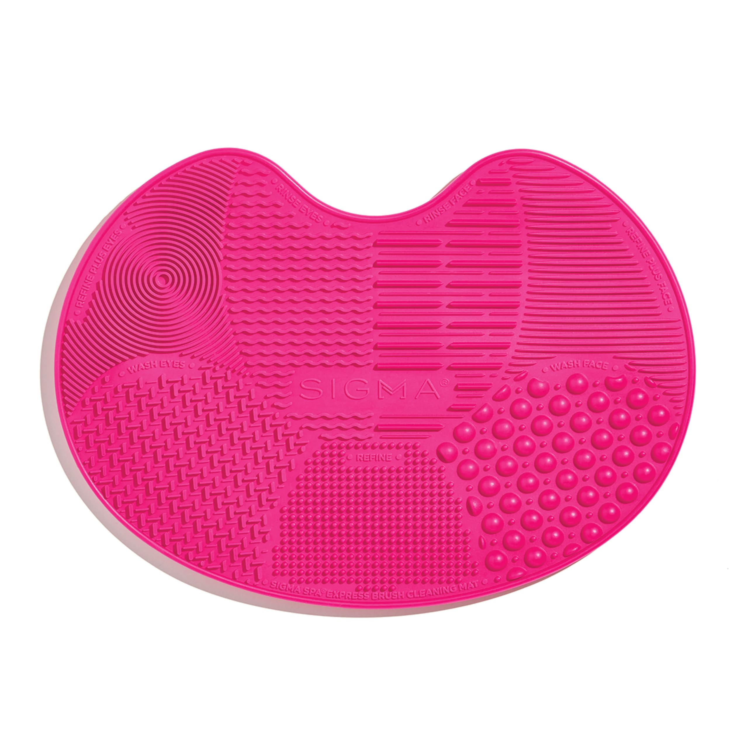 Sigma Sigma Spa Express Brush Cleaning Mat, Pink