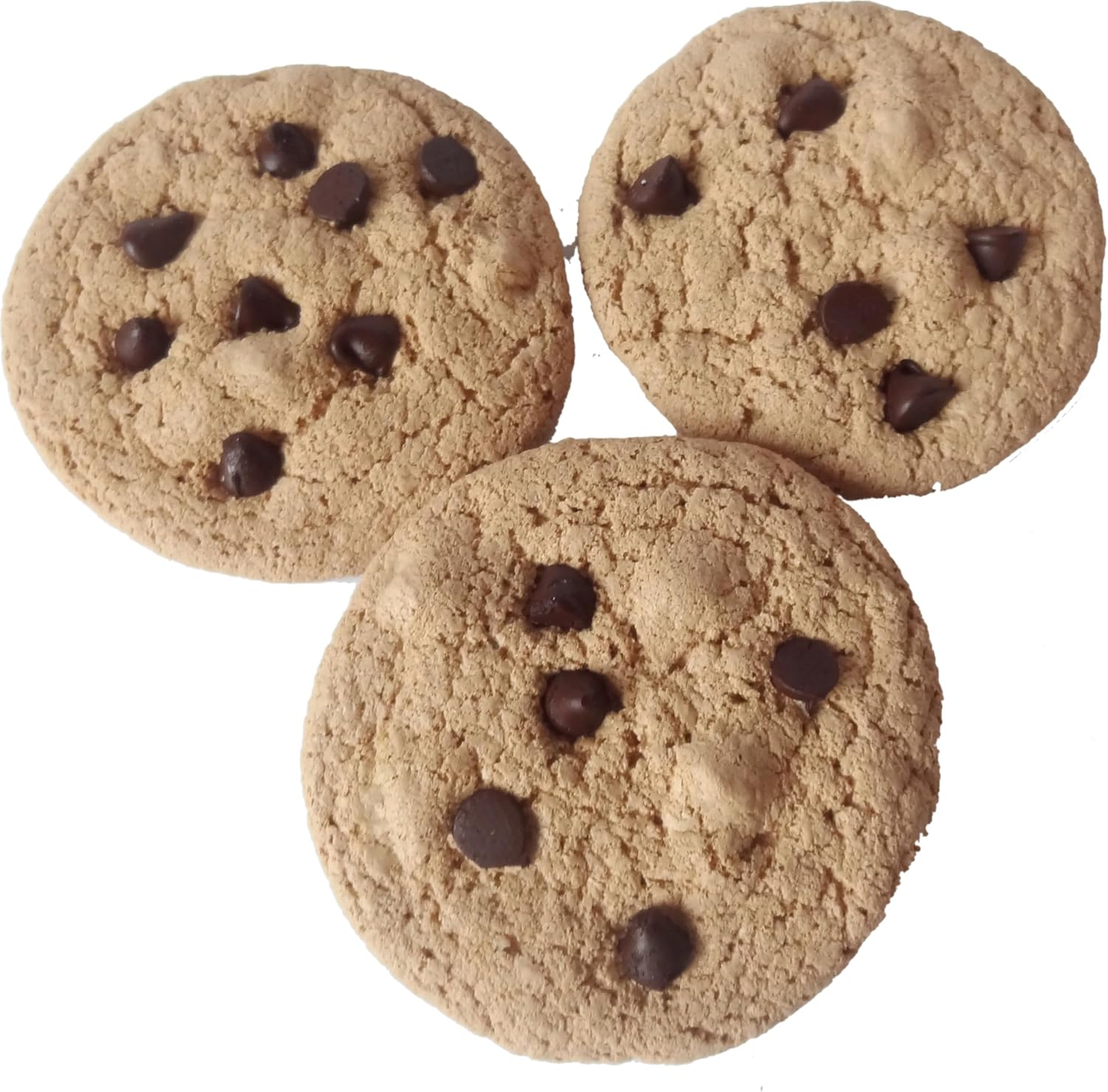 Faux Chocolate CHIP Cookie Set Fake Food Prop