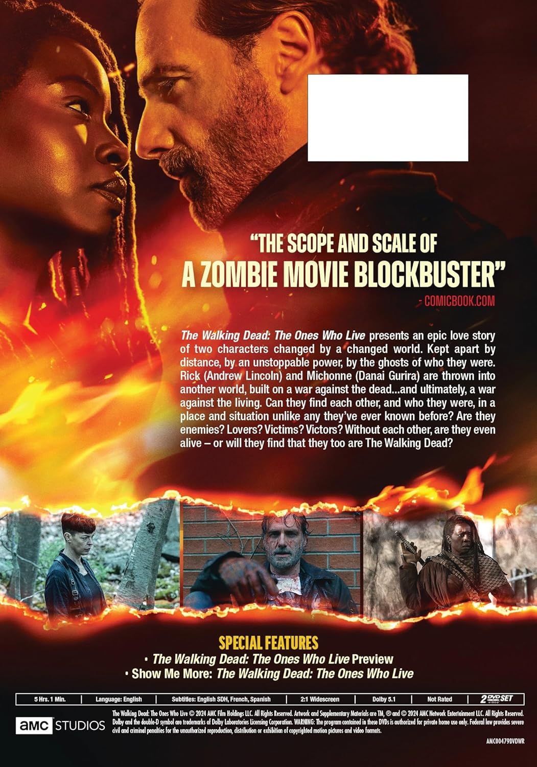 The Walking Dead: The Ones Who Live Season [DVD] Bahrain Ubuy