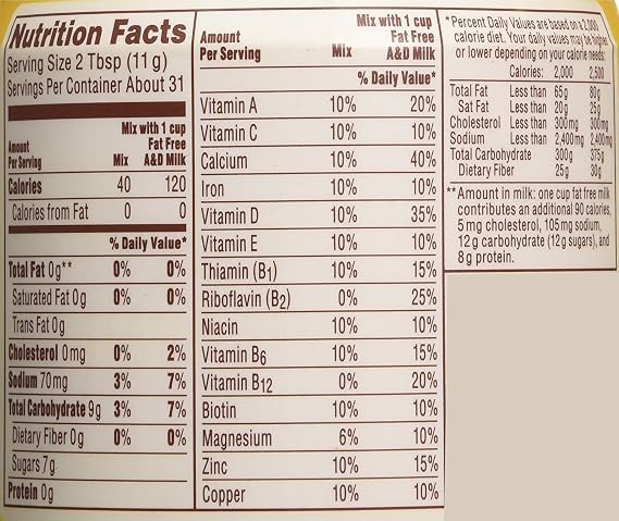 Ovaltine Classic Malt Flavored Milk Mix, 12 oz