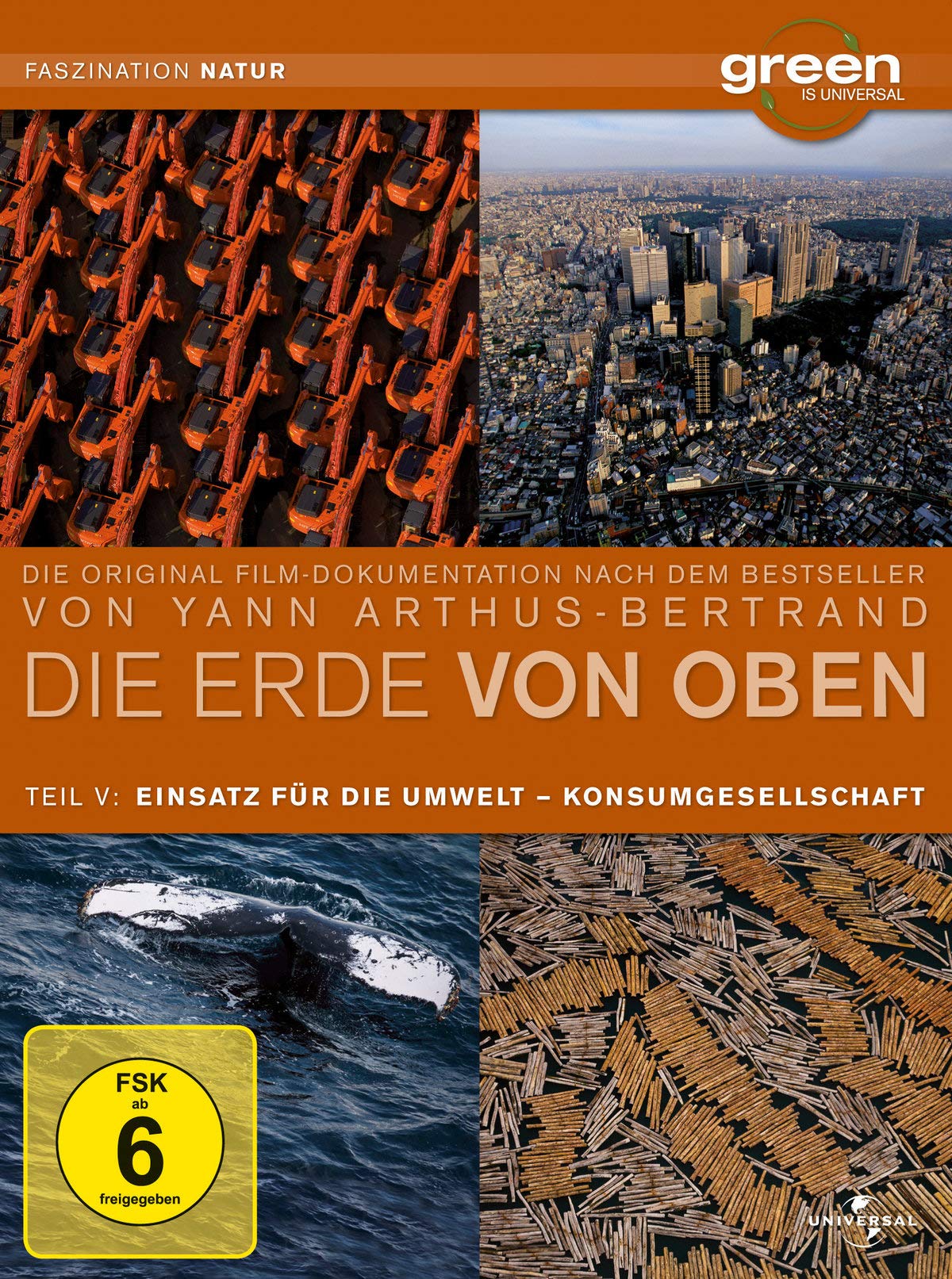 Die Erde von Oben 5 DVD para conectar con la naturaleza y proteger nuestro futuro colectivo