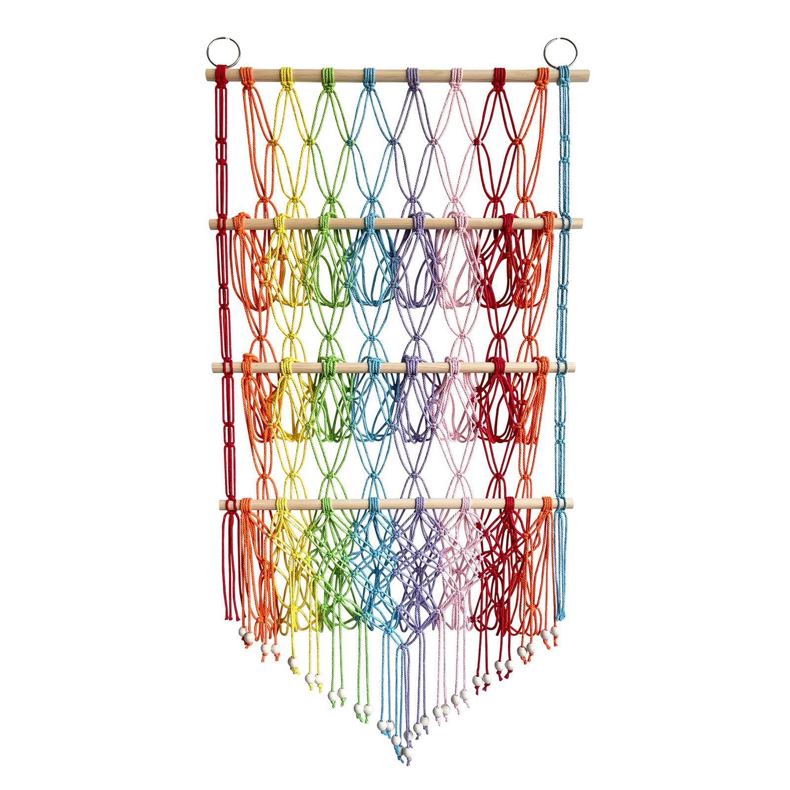 QIXCXAZ Chic Stuffed Animal Hammock Net Offers Sleek Storage And Lavishes Kids Rooms In Style Stuffed Toy Net Is Easy To Hang On Wall Animal Toy Storage