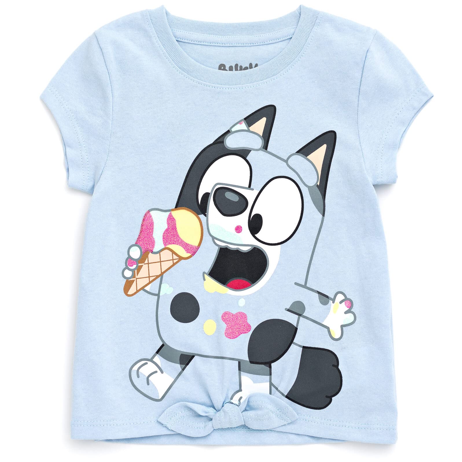 Bluey Girls 4-Pack Short Sleeve T-Shirts Toddler to Little Kid product thumbnail 8