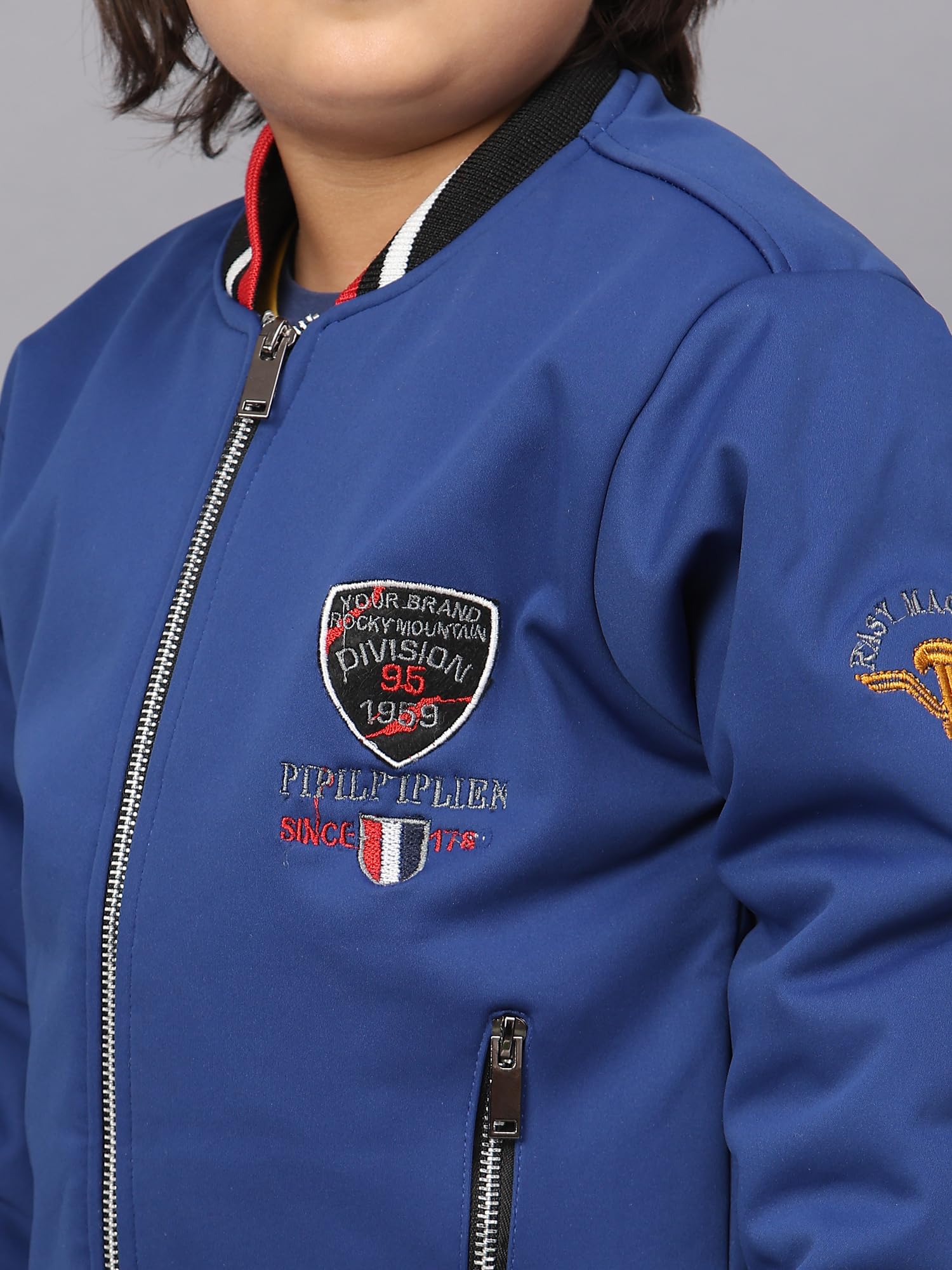 Sky Heights Boy's Parka Coat (JK DIVSN_Blue_4-5 Years) - Image 5 thumbnail