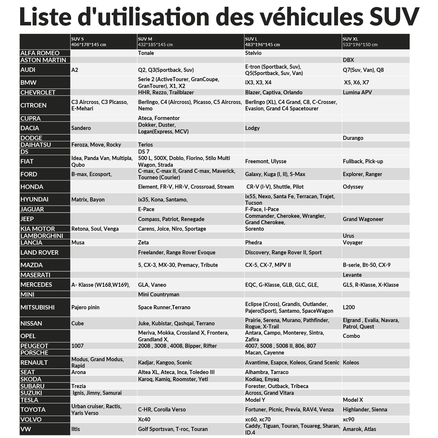 Upgrade4cars Bache de Protection Voiture Exterieur | Housse SUV Universelle pour Été et Hiver | Bâche Extérieur (483 * 196 * 145 cm)