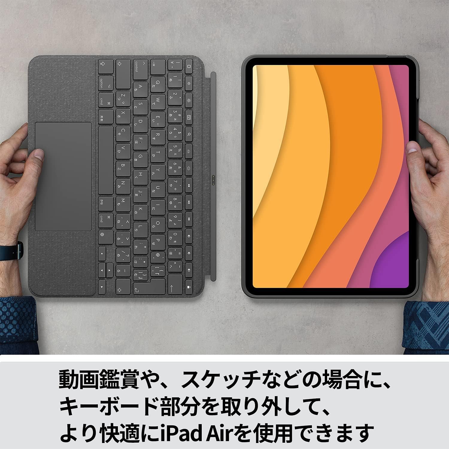 Logicool iPad Air 第4世代 & 第5世代用iK1095GRAr Amazon.co.jp: 【福袋】 【 ロジクール Logicool デジタル