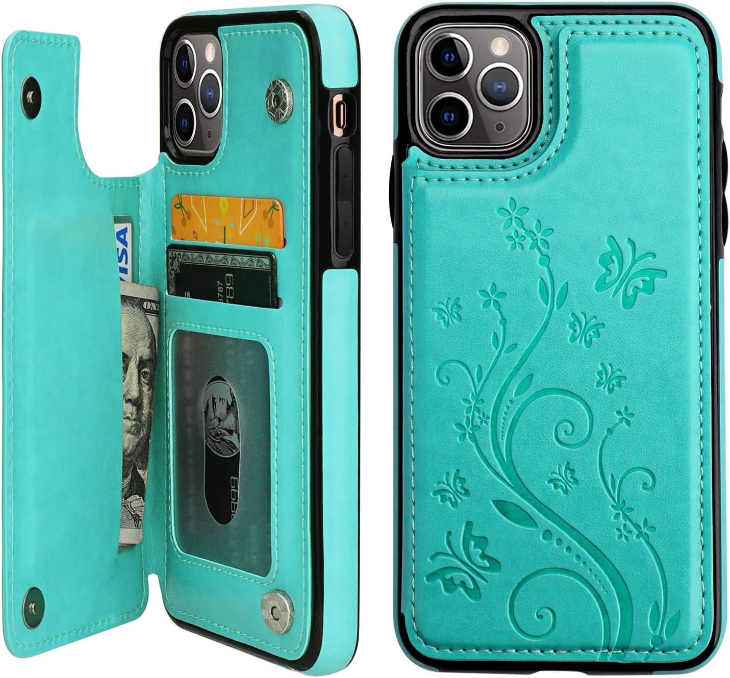 Vaburs iPhone 11 Pro Max Case Wallet with Card Holder