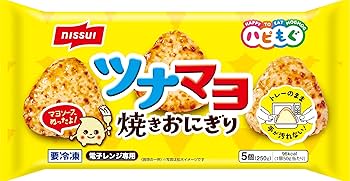 ツナマヨです Amazon.co.jp: [冷凍] ニッスイ ツナマヨ焼きおにぎり 5個入 ×5
