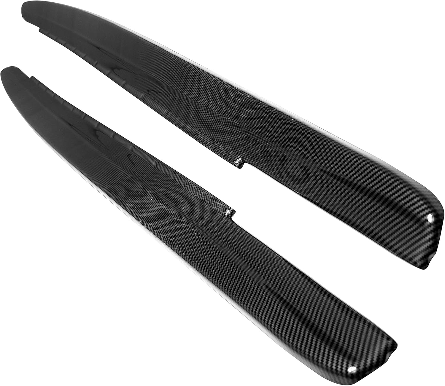 Kojem Side Skirts Rocker Panels Extension Compatible with BMW 2017-2022 5 Series G30 M5 F90 Carbon Fiber Painted Style Sedan 4 Door