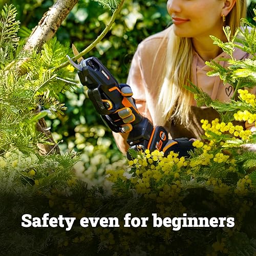 Vista 7 de Worx Tijera de Podar/Podadora WORX NITRO 20V WG330 - (Batería y Cargador Incluidos)