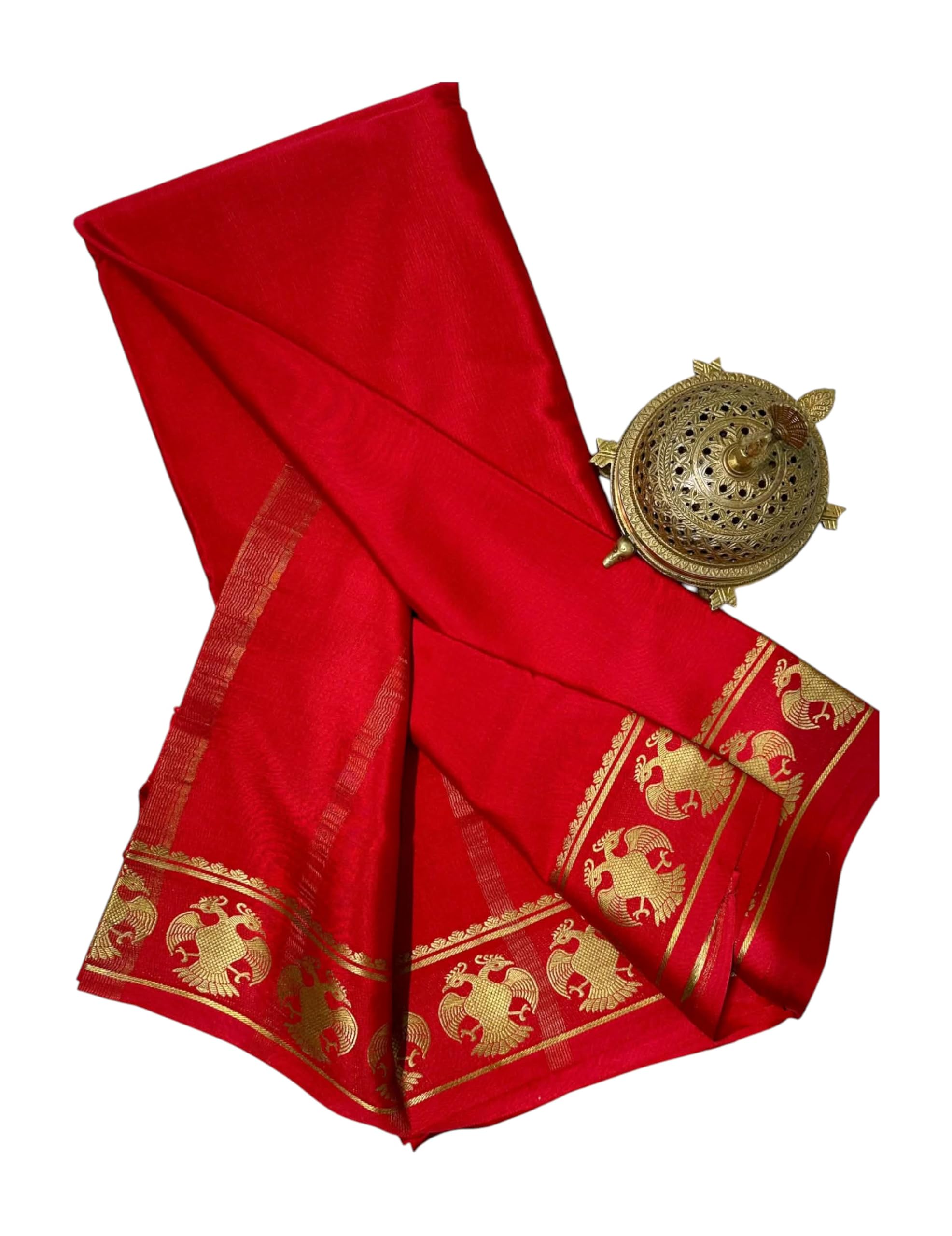 rajmala fashion RAJMALA Women's Attactive Design Semi Mysore Silk Saree Traditional Design Perfect for Weddings And Festivals With Matching Blouse Piece-picture-38