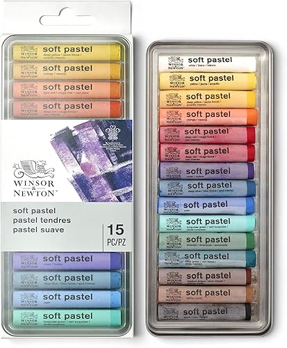 Winsor & Newton Juego de pastel profesional, 15 colores