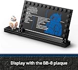 LEGO Star Wars 75452 BB-8 Astromech Droid Figure Model Kit - Building Toy w/a Spinning Head & Wheel - Bedroom Decor Idea - Gift for 10+ Year Old Boys, Girls & Fans - 4