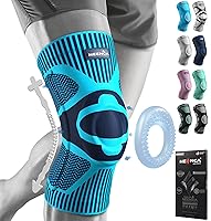 Vista 12 de NEENCA Rodillera profesional para alivio del dolor de rodilla, manga de compresión médica para rodilla, soporte de rodilla con tecnología de tejido