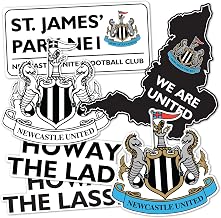 Desert Cactus Newcastle United FC Sticker Decal Vinyl NUFC Magpies English Football Soccer Laptop Water Bottle Car Scrapbook (Type 2-2)