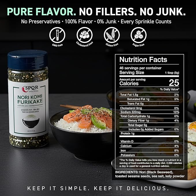 Nori Komi Furikake Sazonador Multiuso para Arroz XL 8 oz miniatura 2