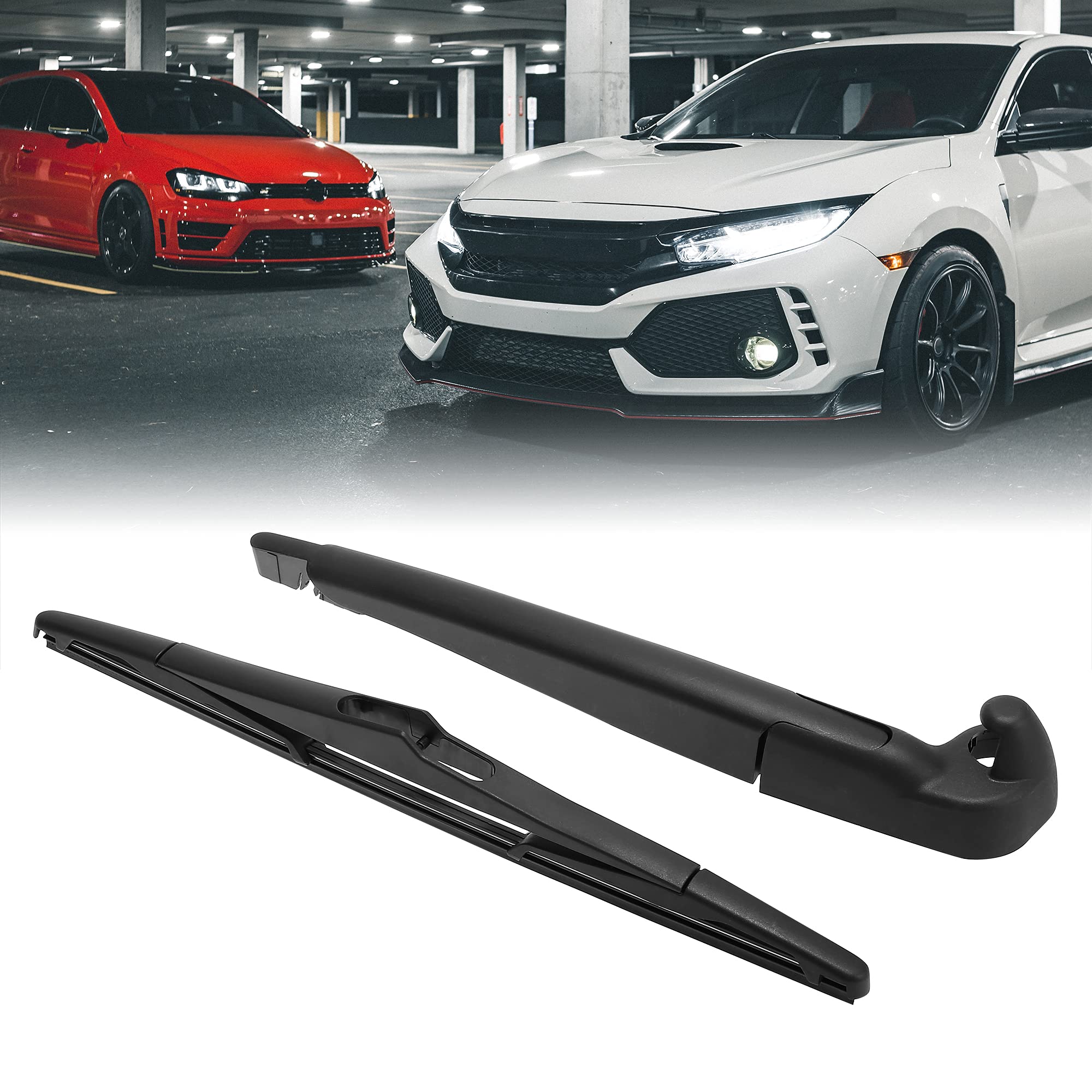 Braccio Lunotto Posteriore Autohaux 360mm Per Mazda 3 Hatchback 2004