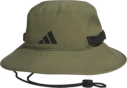 Miniatura 40 de Adidas Sombrero de pescador Victory para hombre - Gorra deportiva para exteriores Blanco/3.0