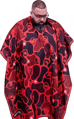 Miniatura 6 de King Midas Empire Barber Cape And Apron Sets Matching Hair Cutting Cape And Apron Barber Cape For Men