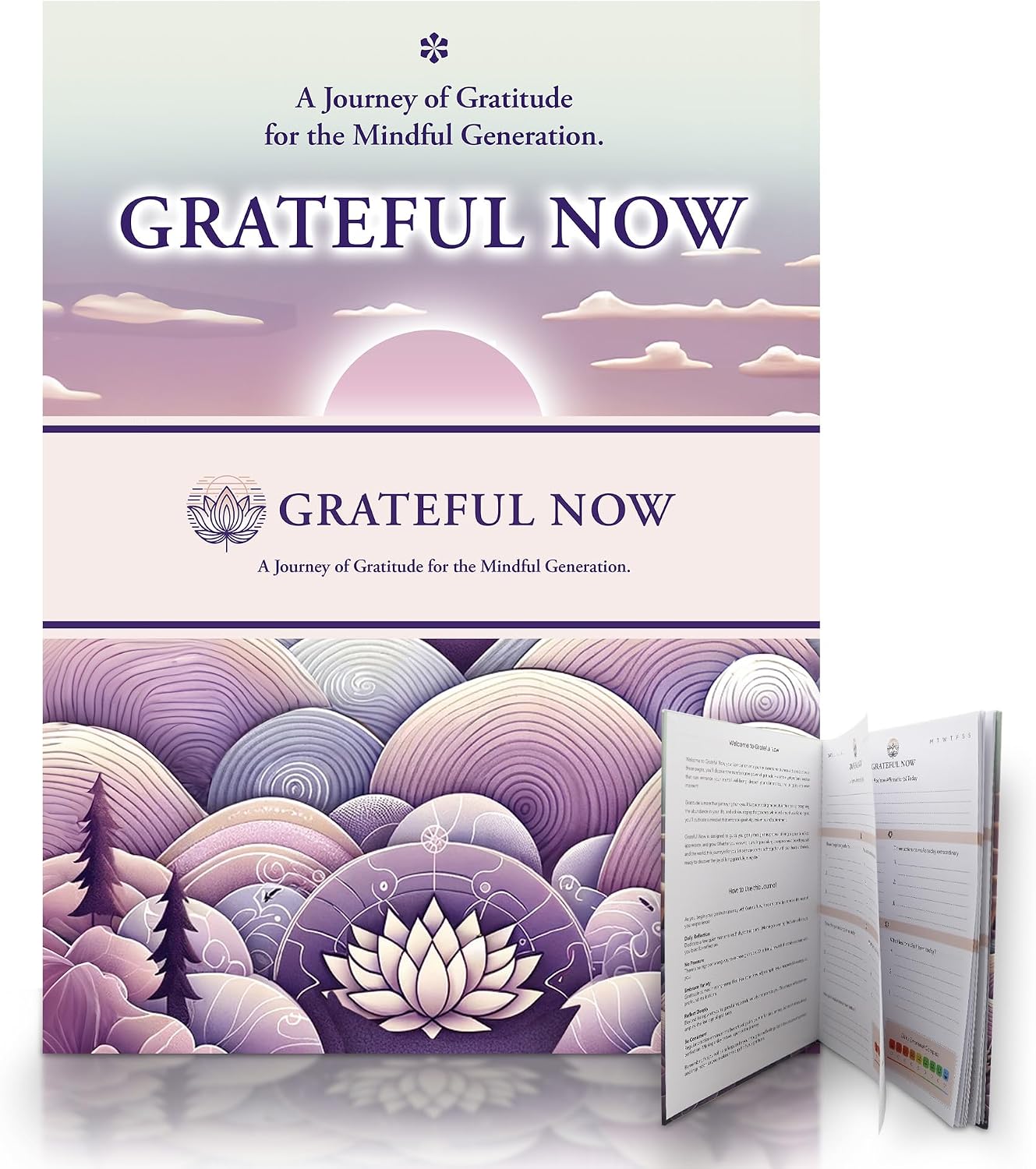 SOL A4 Gratitude Journal for Women Daily Self Care Journal Mindfulness Reflection Planner Notebook Guided Prompts Goal Setting Wellness Positivity Writing Diary Personal Development