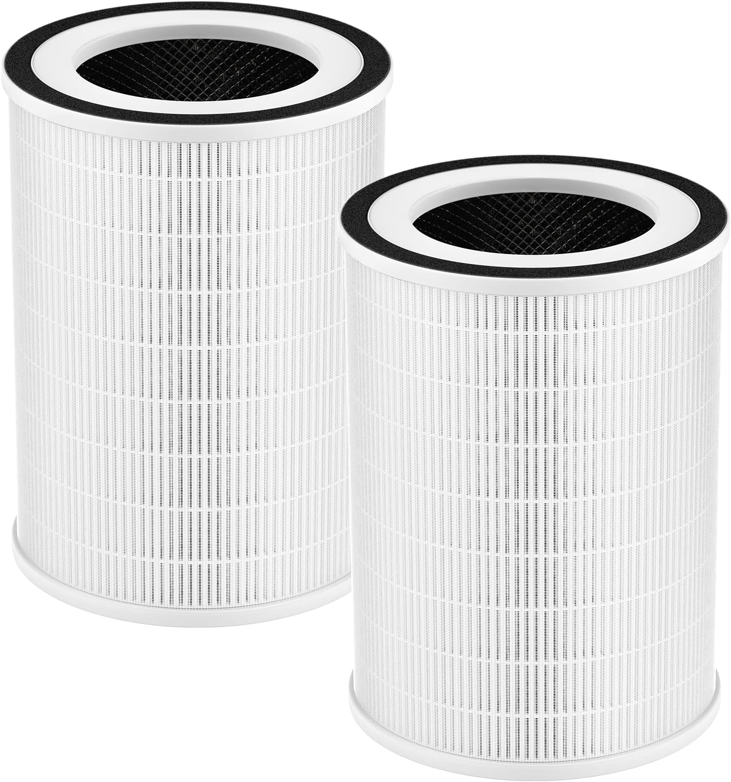 2 Pack HEPA KILO Filter Compatible with Afloia KILO, KILOPLUS, KILOPRO, MIRO,MIRO PRO and MORENTO MR-Kilo, Kalo Air Purifier, 360° 3-Stage Filtration for Odor,Smoke,Dust,Pollen,Pets