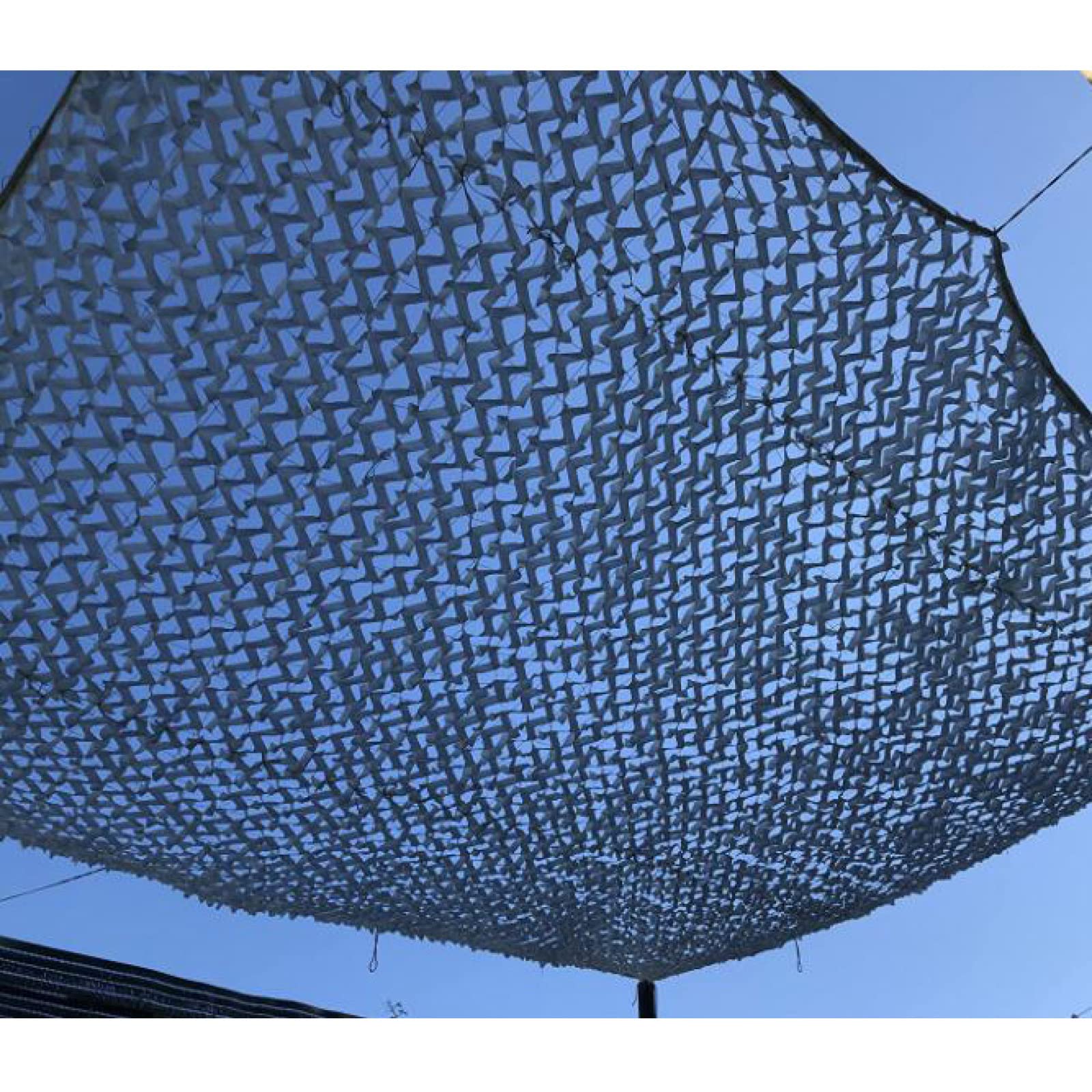 Red de camuflaje,malla de camuflaje gris, red de camuflaje portátil, toldo, caza, tiro, observación de animales, patio, invernadero, escena del juego, tamaño personalizable,Grey-5x6m(16.4x19.7ft)