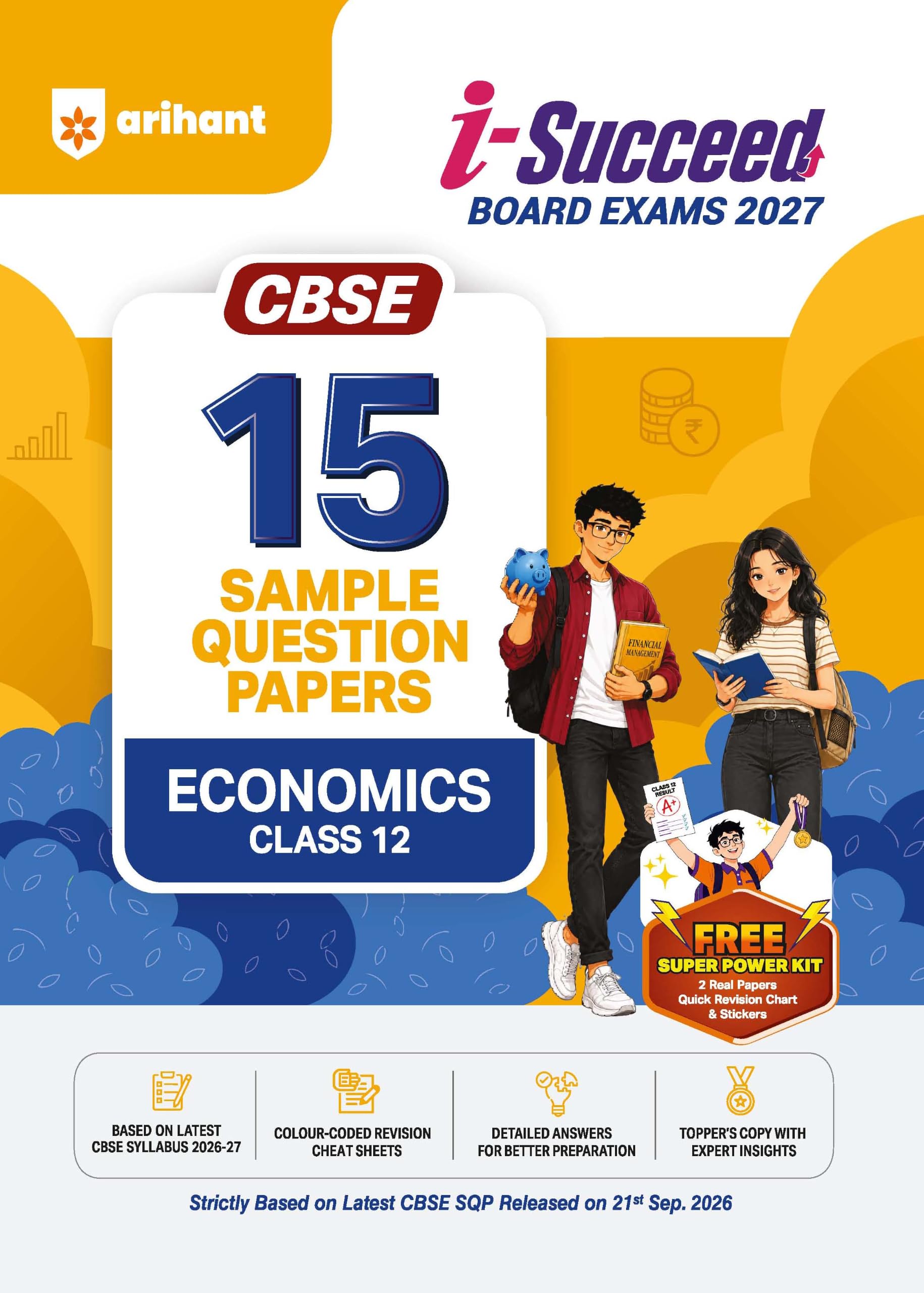 Arihant i-Succeed CBSE Sample Papers 2027 Class 12 Economics - Image 1