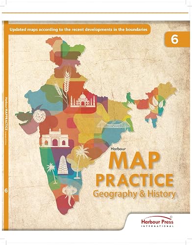 Atlas Geo &amp; His Class 6 | Harbour | Map | 2020 [Paperback] Pc Goel