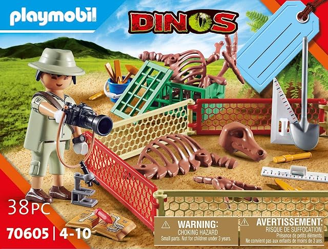 Foto 3 de 4 de PLAYMOBIL Dinos, Set Paleontólogo